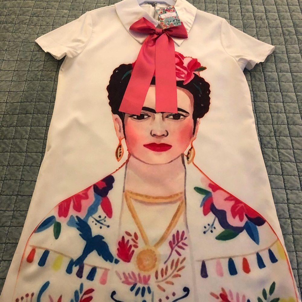 Fridah Kahlo dress 🌺🎀